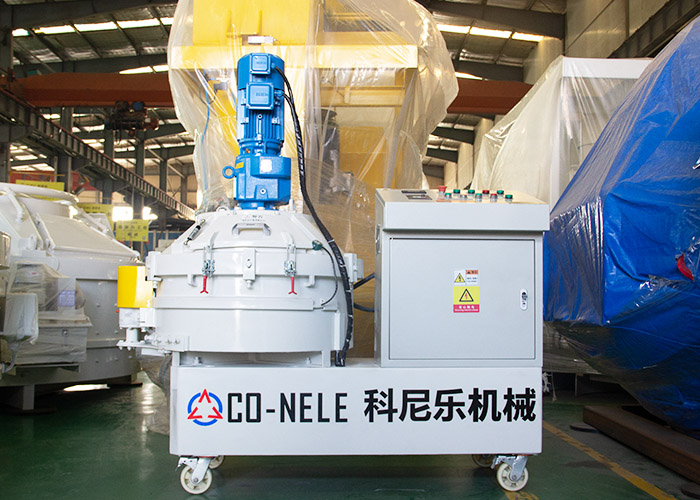High Performance Planetary Concrete Mixer with Compact Design